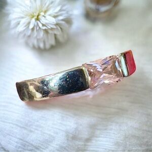 Natural Pink Tourmaline Sterling Silver Ring (8)